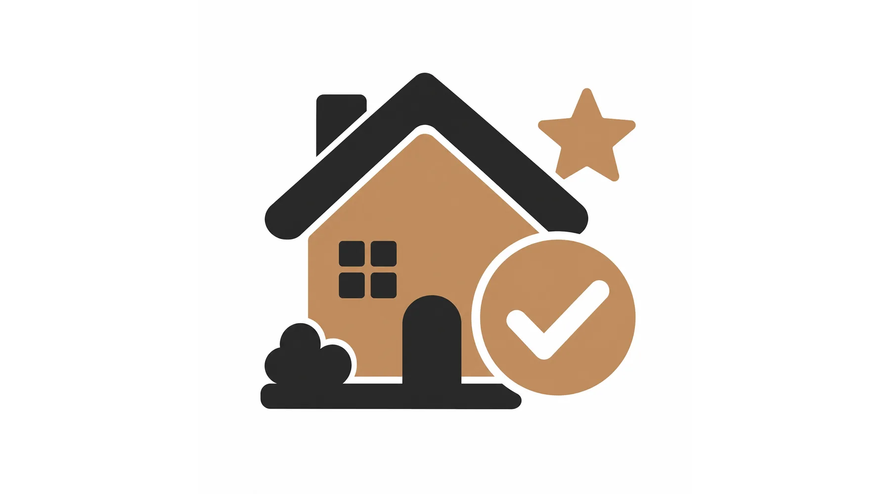 Icone de casa com check representando o consorcio vantajoso da Ribeirete